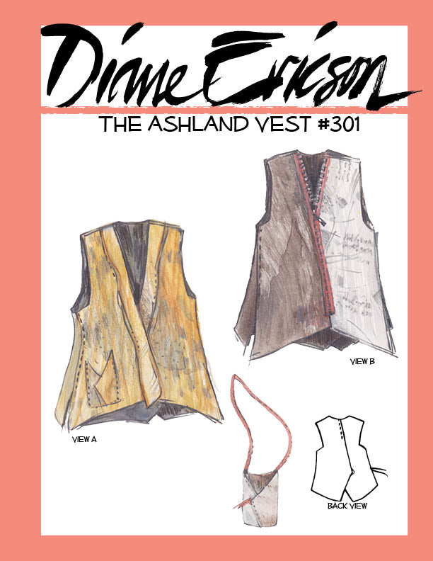 #301 - THE ASHLAND VEST - PDF PATTERN