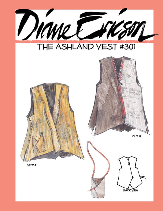 #301 - THE ASHLAND VEST - PDF PATTERN