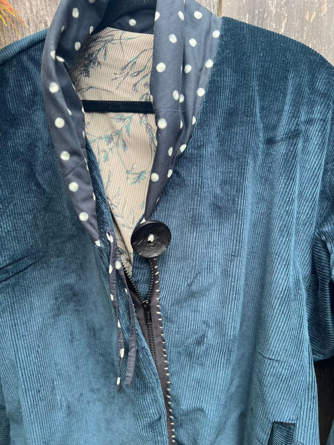 A Corduroy Cloud Coat-