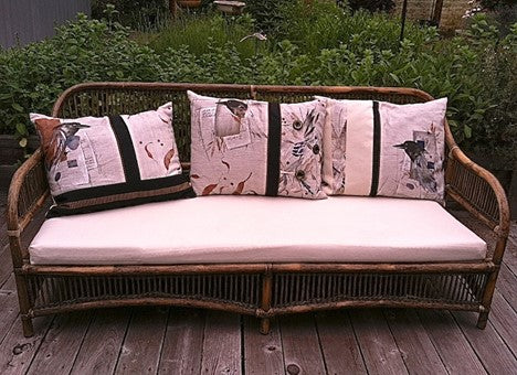 Fabric Inspired Summer Patio-