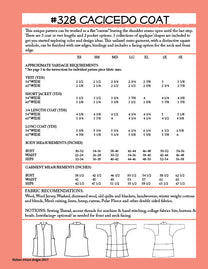#328 - THE CACICEDO COAT - PDF PATTERN – Diane Ericson Design