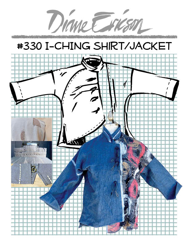 #330 I-CHING SHIRT/JACKET - PDF PATTERN
